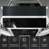 SEAMETAL Car Front Windshield Transparent Stickers Front Rear Gear Decorative Sunshade Decals Stickers Car Decorative Stickers