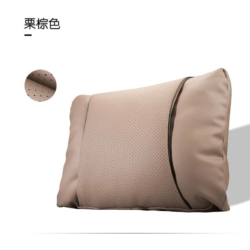 Car Headrest Comfortable Anti-fatigue Lumbar Cushion Suitable for Mercedes-Benz Seats Tesla Maybach BMW Interior Accessories New