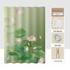 Premium Waterproof Mildew-resistant Bathroom Shower Curtain Set with Thickened Privacy Partition