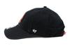 Seven Cap 47 CLEAN UP University of Alabama Crimson Tide NCAA College BLACK [Forty Brand]