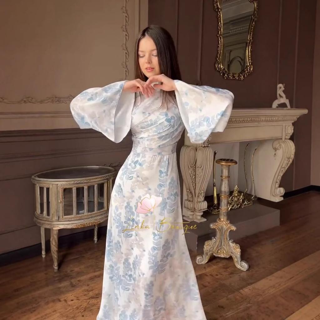 New European and American women's clothing fashion temperament slim and thin dress A-word dress