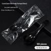 ZISHI Individually Wrapped Disposable Plastic Spoons