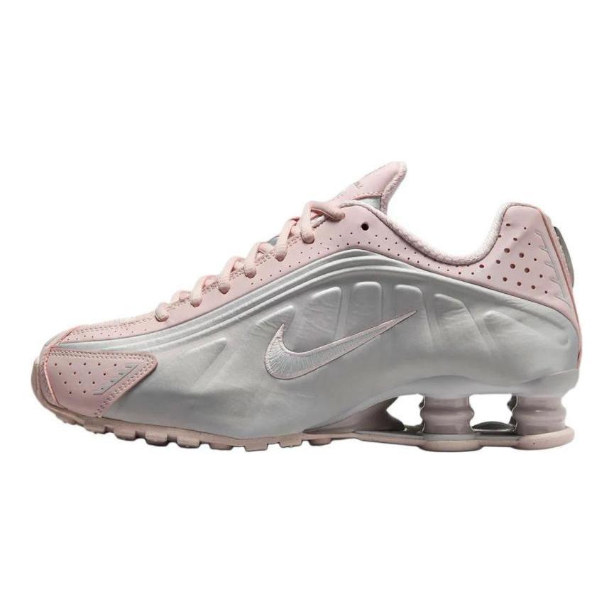 Nike Shox R4 Barely Rose Metallic Platinum Women's Sneakers AR3565-600