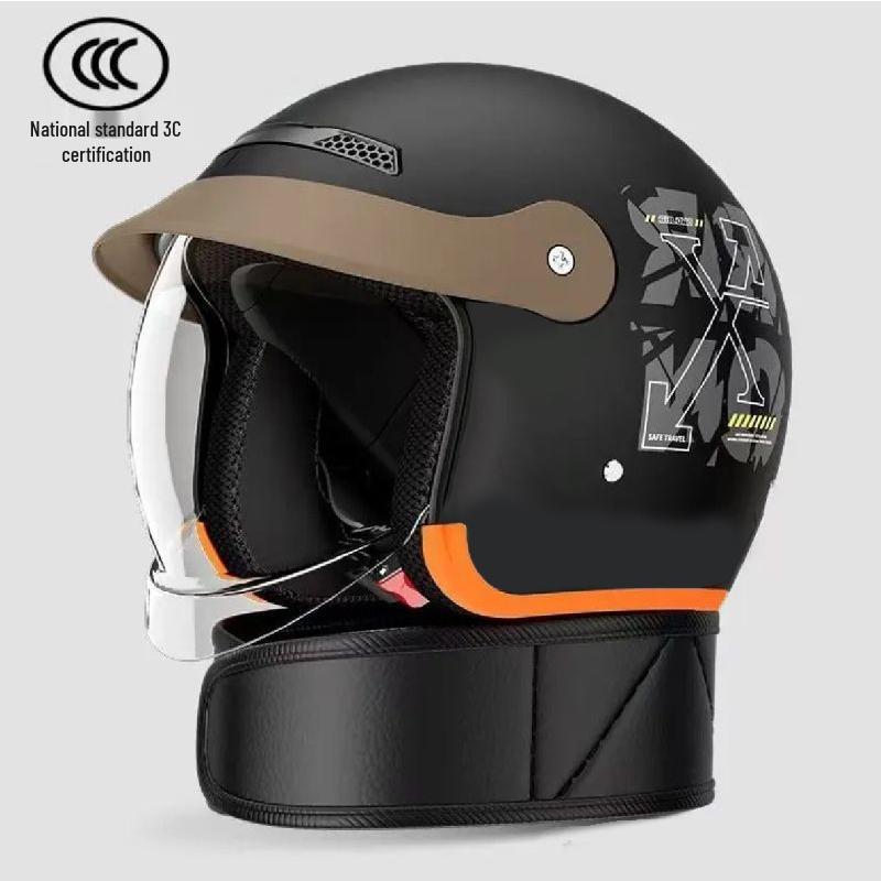 Certified 3C Electric Vehicle Helmet with Winter Ear Protection and Hidden Visor