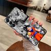 Black Soft Phone Cover Case for Samsung Galaxy A26 A72 A23 A53 A51 A73 A22 A52 A36 A32 A35 A25 A71 A41 A24 A55 Dragon Ball