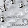 Acrylic Nails Art Practice Stand Magnetic Holder for Nail Tips Exercise Home Use