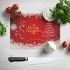 1PC Christmas Linen Meal Mat Themed Table Pad with Snowflake Pattern Insulation Mats Kitchen Decoration Festive Atmosphere