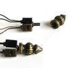B02C-Messing Lampenschirm Adapter Klipp-on Für Glühbirne Clip Inklusive Dekorativer Abschluss, Federklemme Für Glühbirne