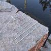 New Double Rings Single Fork Fishing Rod Holder Bank Fishing Ground Rod Bracket Outdoor Fishing Tool