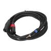 3.5mm Stereo Male To Dual 2 XLR Male Plug Connector   Converter Adapter Cable Cord