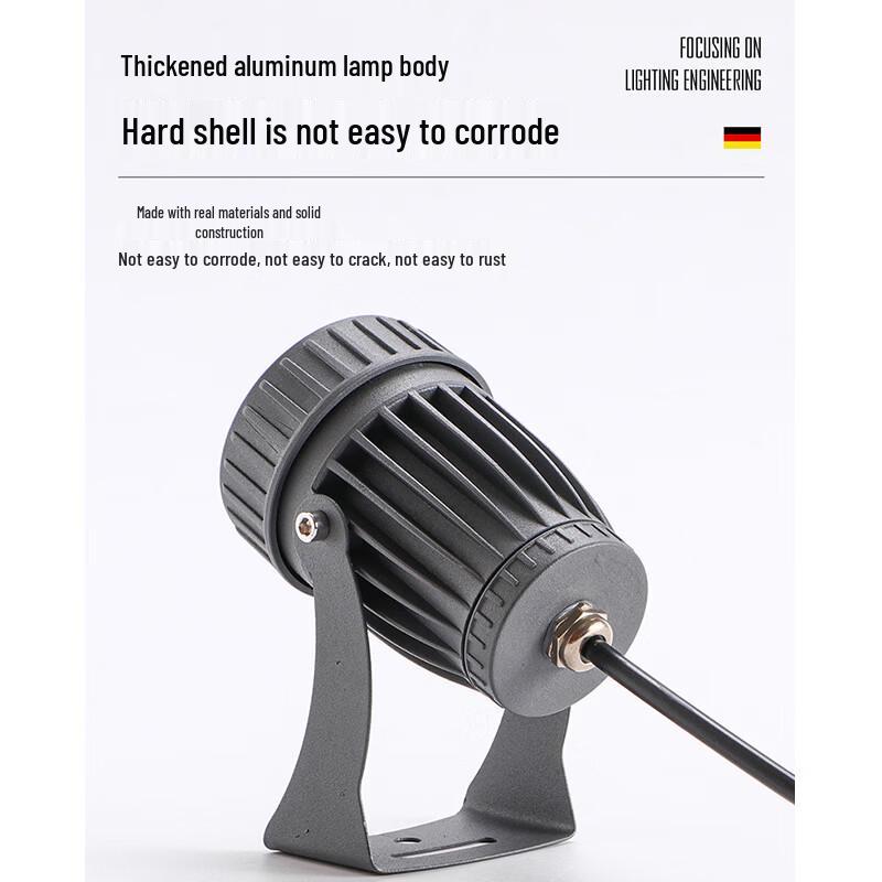 Outdoor 10W Narrow Beam LED Spotlight