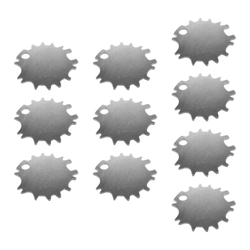 10pcs Stainless Steel Adjustable Square Tension Screw for Hairdressing Scissors Precision Cuts Shear Accessories 1