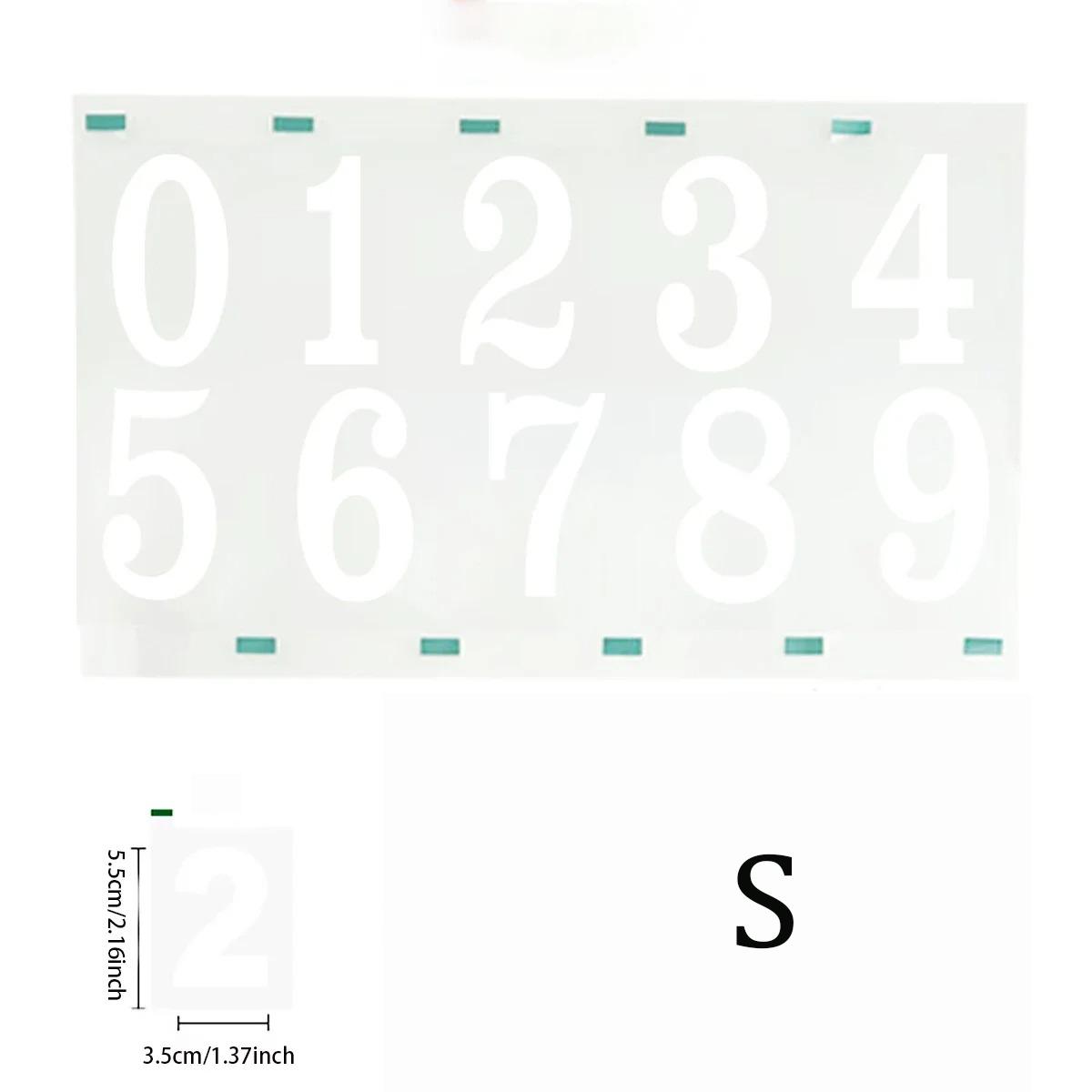 

Reflective Digital stickers mailbox stickers and Reflective digital labels to mark house numbers and home office address numbers