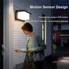 18W LED Wandleuchte Außenlampe Mit Bewegungssensor Modern Aluminium Leuchte Ip65 Wasserdicht Licht Dekorative Beleuchtung Für Garten Weg Flur