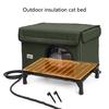 Warm Electric Warming Pet Bed Outdoor Insulated Puss Nest Safety Escape Exit Moisture-Proof For Porch Garden