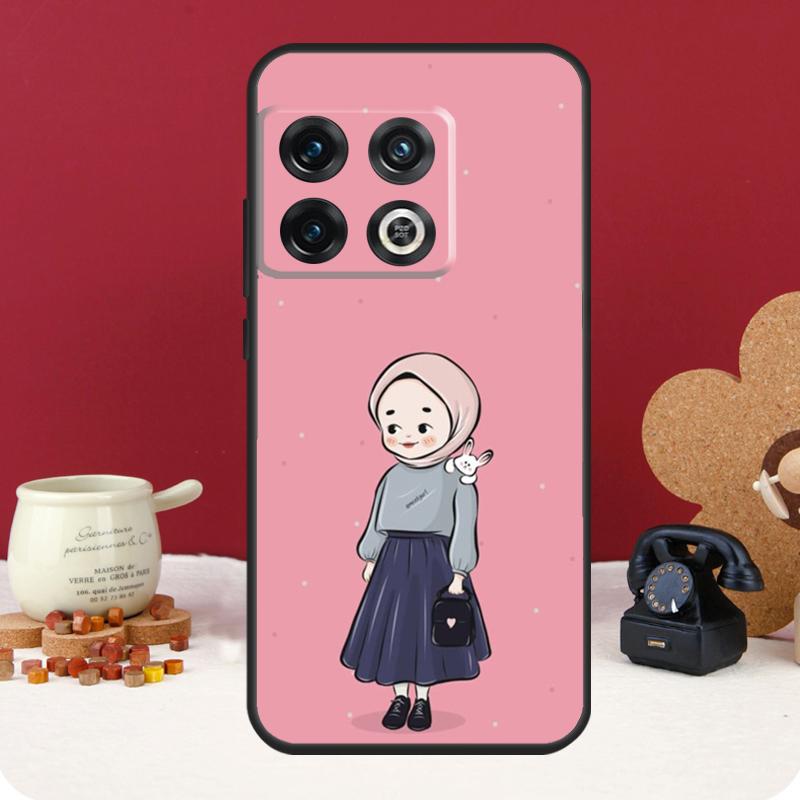 

Muslim women islamic girl Cover For OnePlus 13 12 11 13R 12R 10 Pro 8T 10T OnePlus Nord CE 4 3 2 Lite N30 N20 N10 Case OnePlus 9R