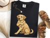 Labrador Retriever I Love Dad Shirt, Funny Lab Fathers Day Tattoo Tee, Dog Lover Gift