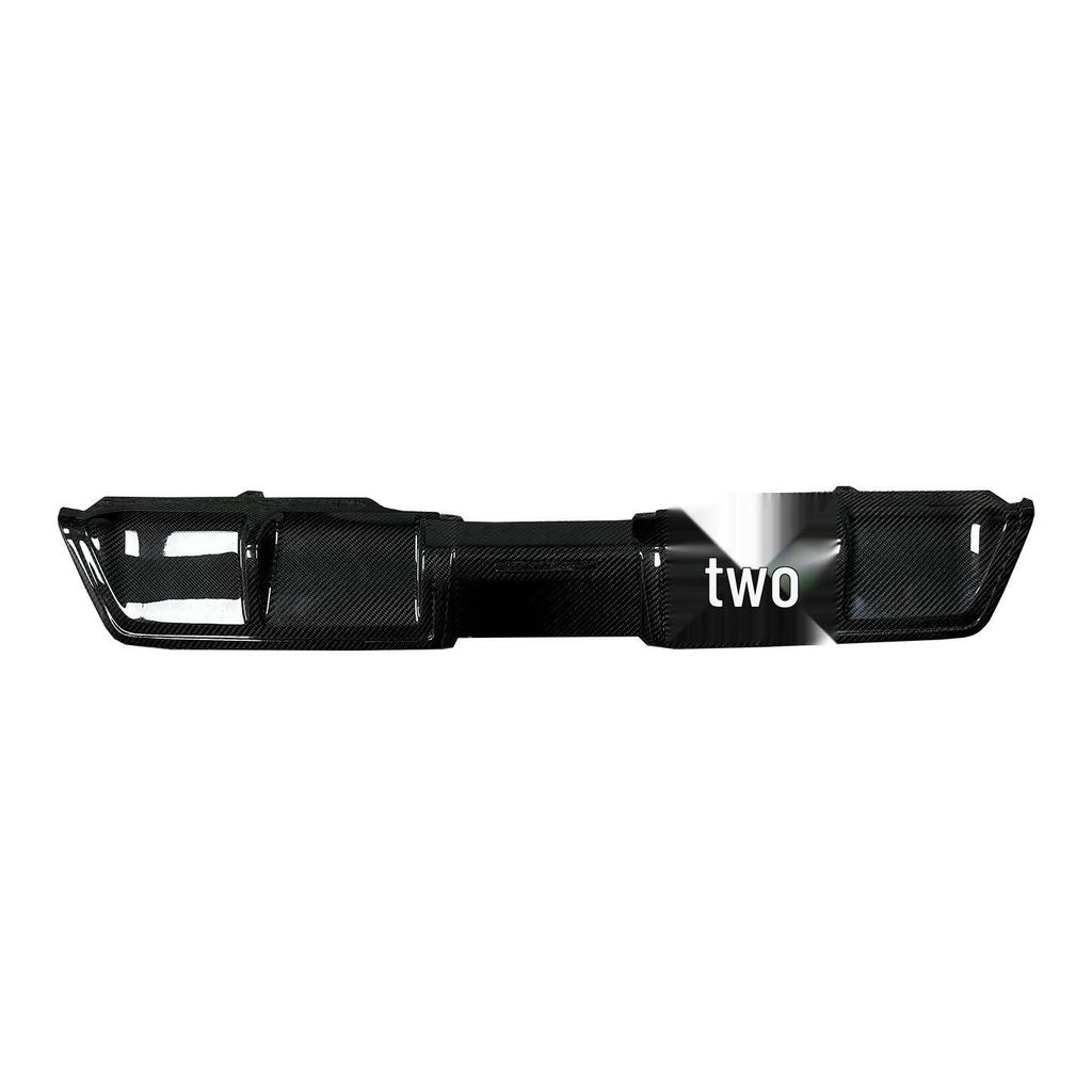 BMW XM Carbon Fiber Rear Spoiler & Deflector Set - Non-Invasive Fit