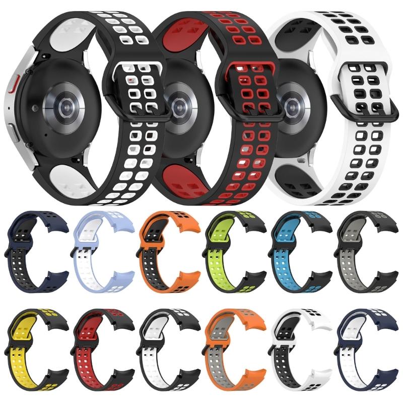 Silicone Band Suitable for Watch 6/4Classic Watch 5 pro Watch 3 41mm Watch Wrist Strap Bracelets Sweatproof Anti-scratch