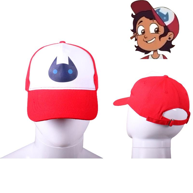 House The Owl Luz Cosplay Baseball Cap Red Breathable Hat Outdoor Hiphop Hat