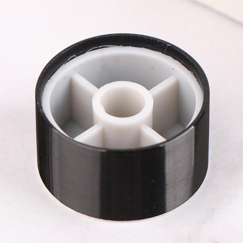 1 Stück 22X12Mm 6Mm D-Typ Wellenloch Potentiometer Bedienknopf für Lautstärke Ton Knöpfe Schwarz