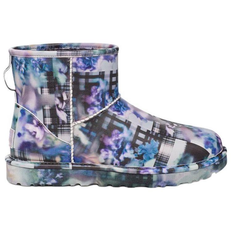 Collina Strada x UGG Classic Mini Boot Dark Blue Floral Unisex Sneakers 1170173-DFL