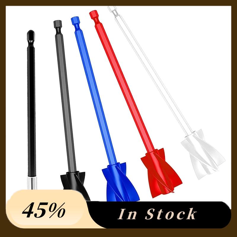 

A60Z1/4 Drill Epoxy Resin Mixing Paddle& Pack Of 4 Reusable Paint Mixer Epoxy Resin Stirrer Attachmentmay