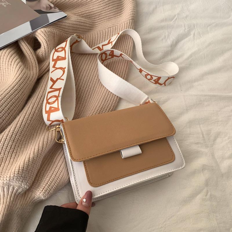 Leisure Retro Bag for Women New Fashion and Fashion Casual Women's Shoulder Bag Korean Version Simple Crossbody Small Square Bag