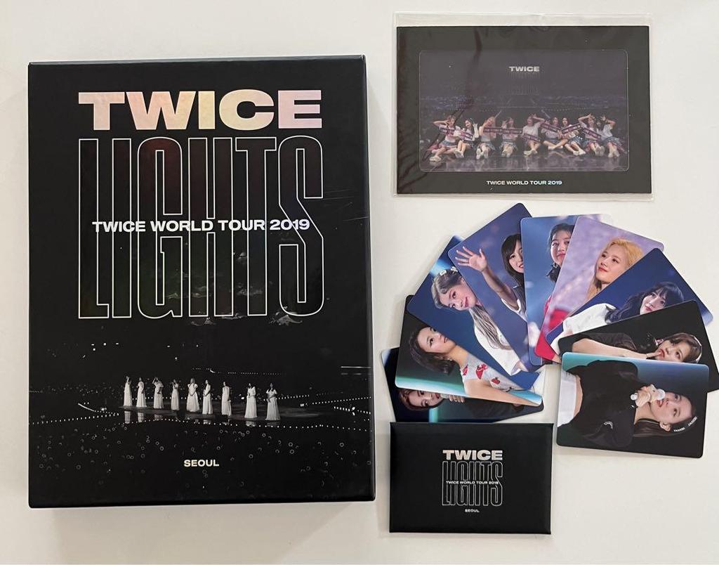 [USED] TWICELIGHTS DVD with trading card and clear card