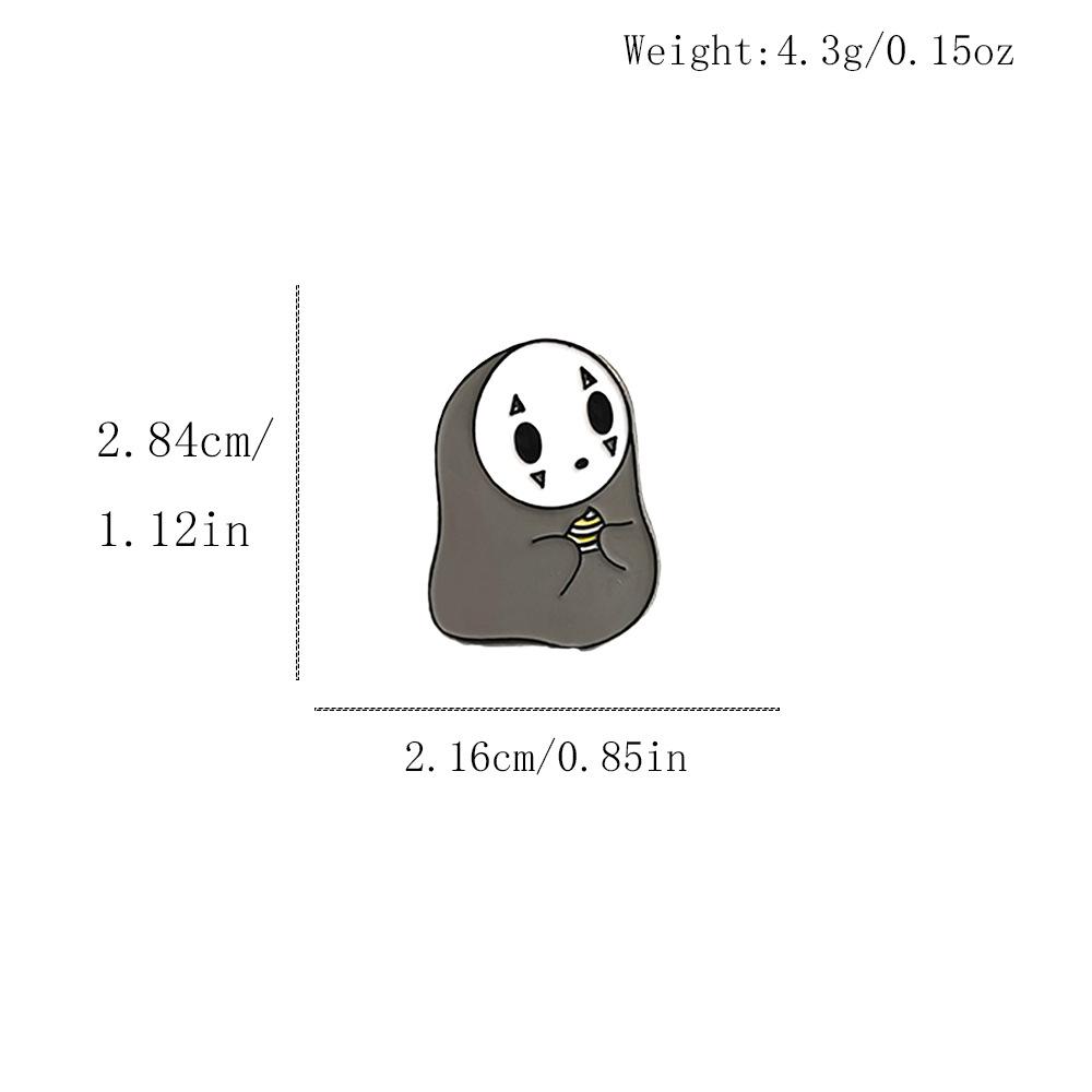 New Totoro Brooch: Cute Hayao Miyazaki Metal Pin Accessory