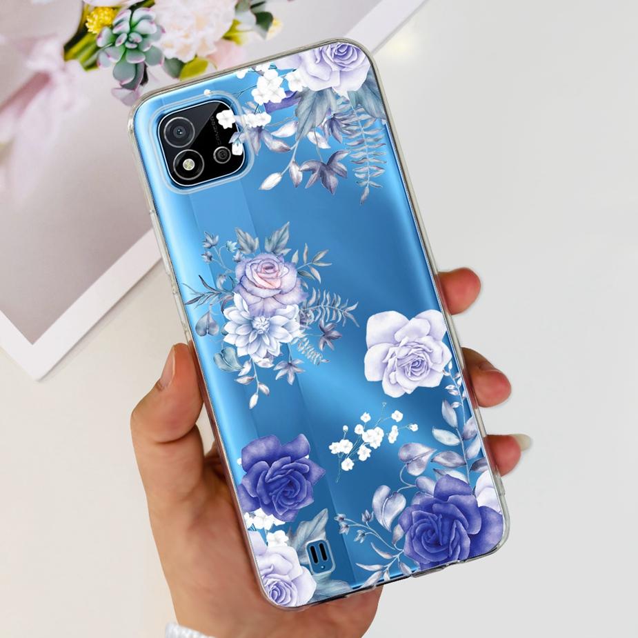 For Realme C11 2021 Case Cute Dinosaur Astronaurt Cover Soft Silicone Phone Case For Realme C11 2020 RealmeC11 2021 Fundas Coque