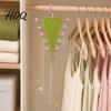 Sturdy Hook Clothes Hanger V-Shaped Hanging Rack with 10 Hooks Double Sided Hanger 360° Multifunctional Organizer Swivel Closet Organizer for Hats