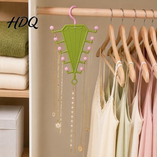 Sturdy Hook Clothes Hanger V-Shaped Hanging Rack with 10 Hooks Double Sided Hanger 360° Multifunctional Organizer Swivel Closet Organizer for Hats