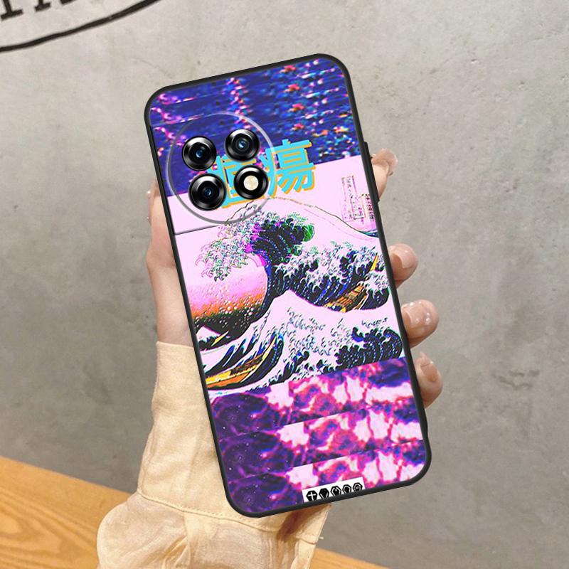 

Great Wave Retro Cyber Statue Case For OnePlus 15 R 13 13R 13T 12 11 10R 10T 8T 9 10 Pro Nord CE 5 4 2 3 Lite N20 N30 Cover OnePlus Nord N20