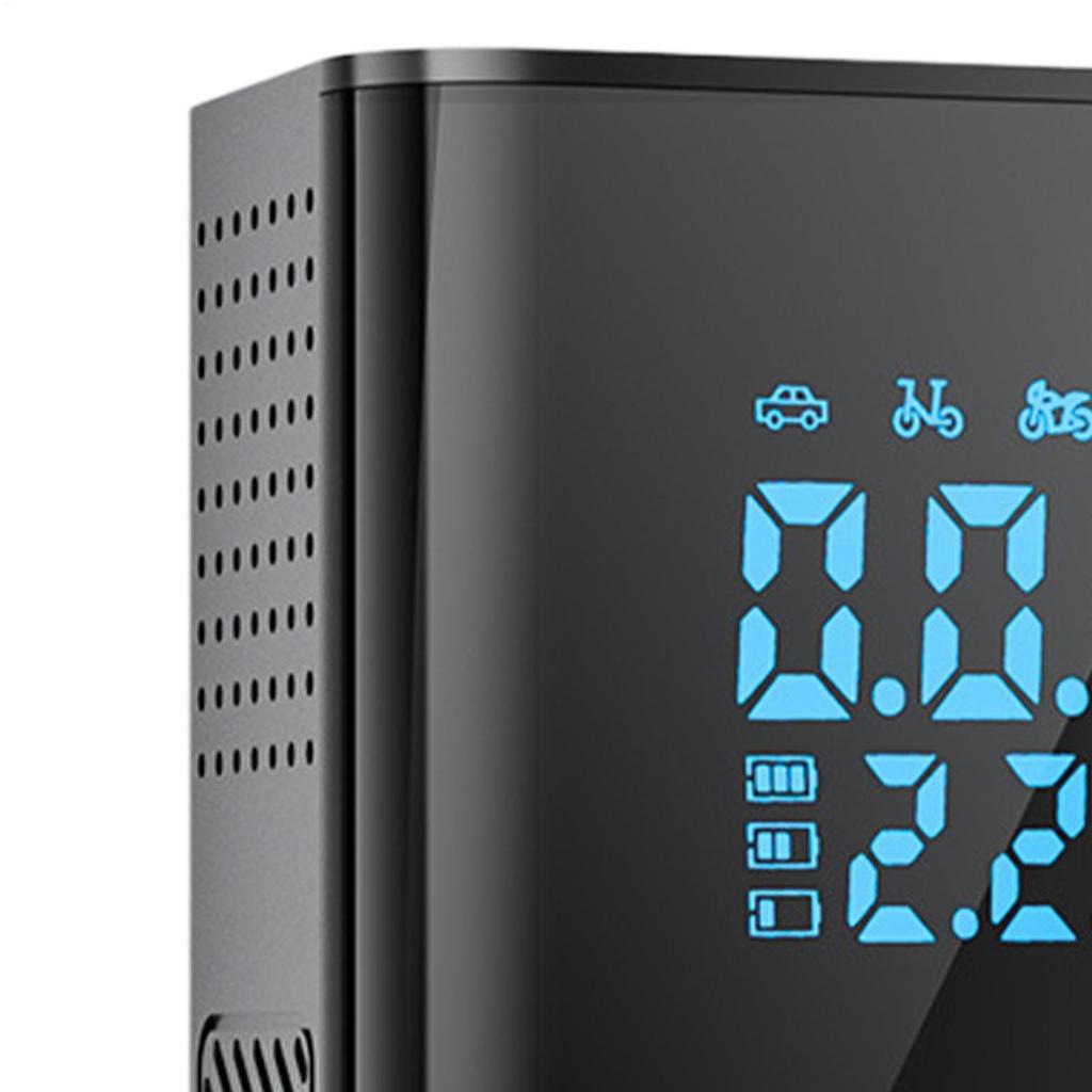 Portable Air Compressor Rechargeable Cordless 150PSI Electric Motorcycle Pump Tire Air Compressor For Auto Truck SUV Bike