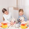 Psí puzzle krmítko Interaktivní zásobník na pamlsky pro domácí mazlíčky Kreslený design s kachním designem Podavač svačin pro domácí mazlíčky pro výcvik psů mentální obohacení