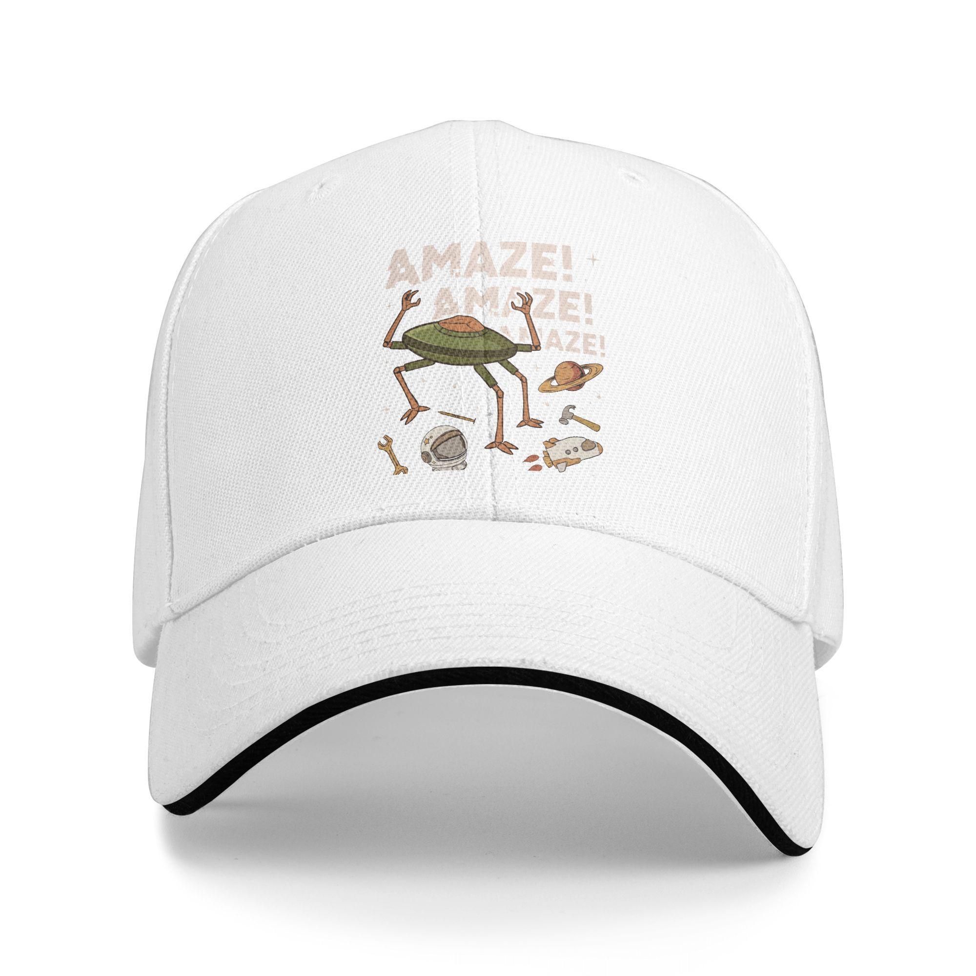 

Rocky Amaze Amaze Amaze Project Hail Mary Movie Baseball Caps Casual Sandwich Caps Unisex Breathable Dad Hat Outdoor One Size белый
