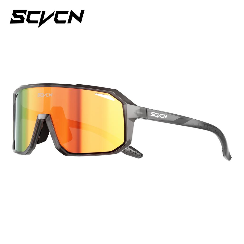 SCVCN Hiking Eyewear Cycling Glasses Bike Sunglasses MTB Bicycle Camping Golf UV400 Sports Protection Glasses for Men Women
