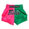 Fairtex Muay Thai Shorts BS1911 Pink/Green S