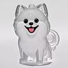 1PC Keychains Cute Pet Souvenirs Gifts For Pet Lovers Widgets DIY Bag Pendants Pet Lovers Pet Hair Storage Funny Pet Hair