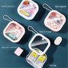 Hair Tie Organizer Portable Travel Qtip Holder Hair Accessories Storage Box Hair