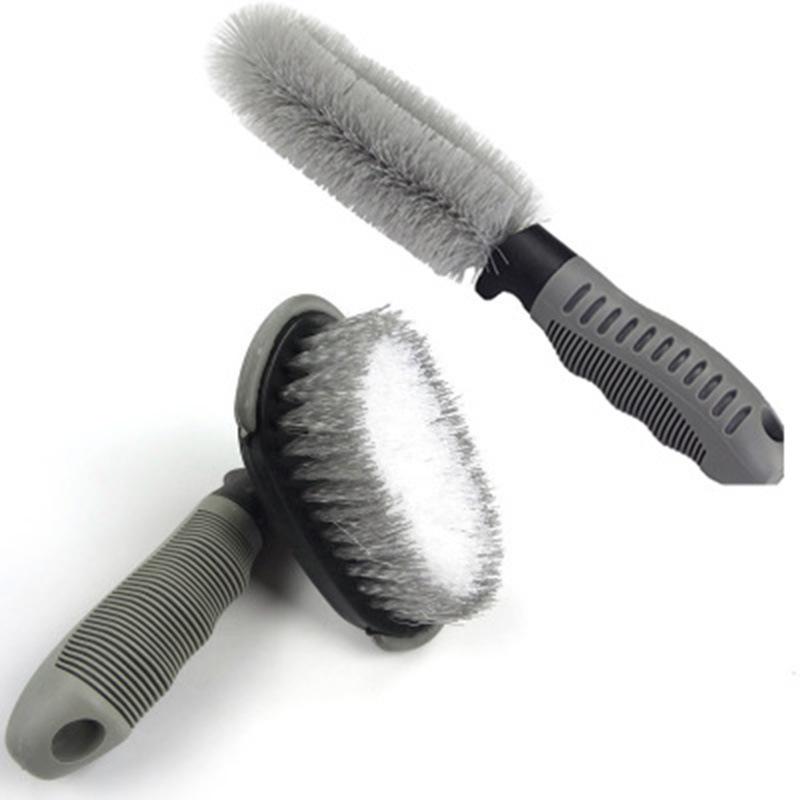 Straight Handle Tire and Wheel Cleaning Brush