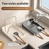 Pan Lid Organizer Double Layer Pot Lid Rack Non-Slip Draining Pot Lid Organizer Large Capacity Kitchen Storage Rack With Tray
