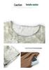 Women's Chinese Style Summer Two-Piece Set: Short Sleeve Top & Wide-Leg Pants