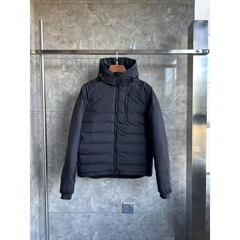 

Легкая унисекс пуховая куртка с капюшоном Canada Goose 5078 - Защита от холода для мужчин Medium чёрный