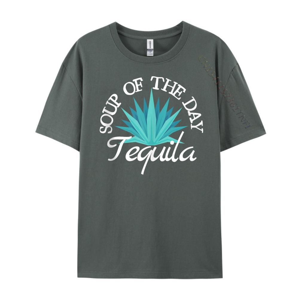 Soup Of The Day Tequila Is Cinco De Mayo Celebration Shirts Graphic Tee Female Clothes Letter Luxury