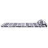Adirondack Chair Cushions 2 pcs Grey Checkered Pattern Oxford Fabric
