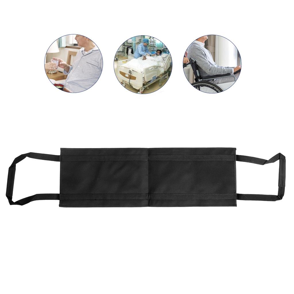Lift Belt with Handles Oxford Cloth Wheelchair Bed Transfer Moving Belt for Patient Elderly