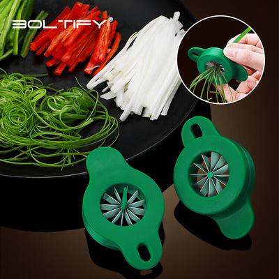 Simple Spring Onion Slicer Stainless Steel Plum Plum Slicer Grater Superfine Spring Onion Filleted Vegetable Slicer Kitchen Tool