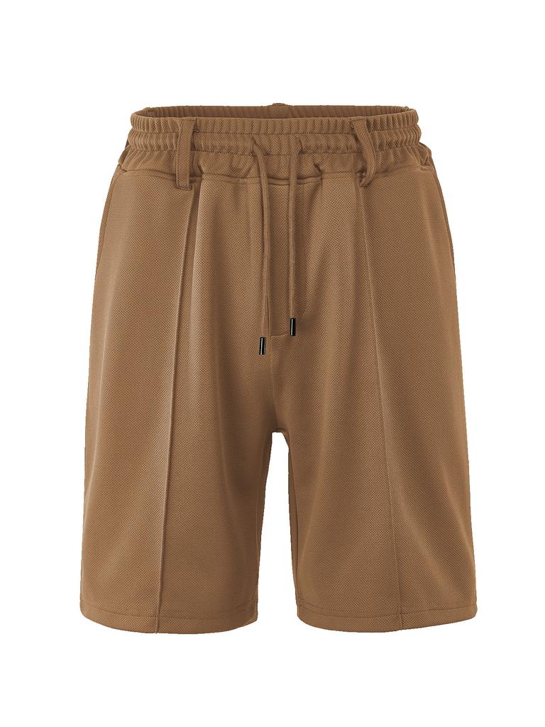 Casual Shorts for Men Elastic Waist Shorts Drawstring Summer Lightweight Shorts Men's Breathable Casual Beach Vacation Yoga Golf Shorts with Pockets
